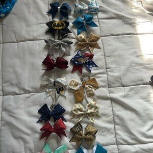 Cheer bow keychains